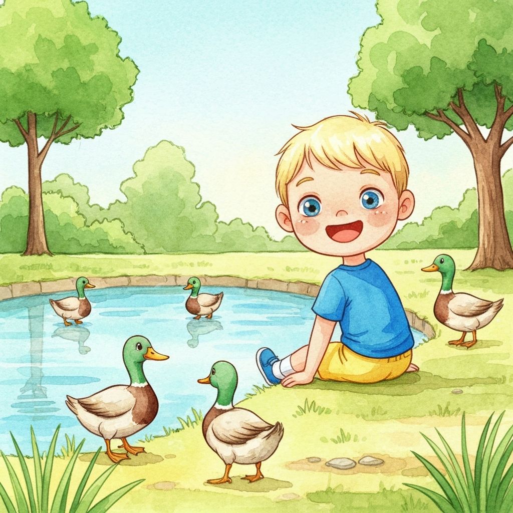 Quiet time near water